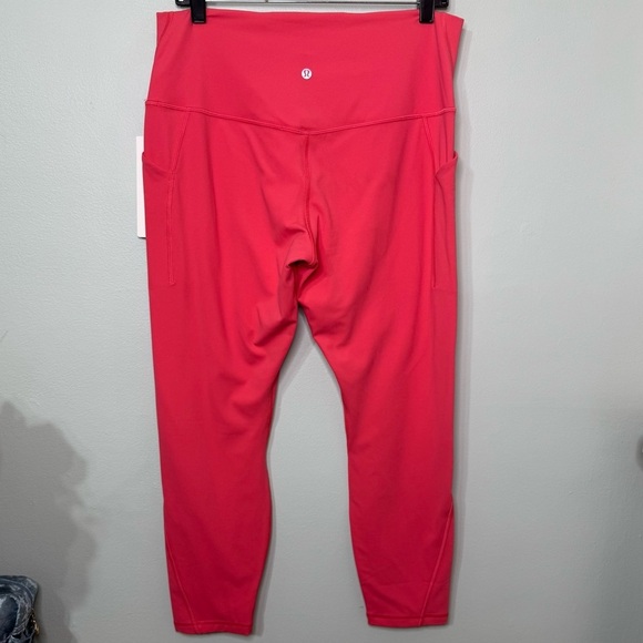 Lululemon Align High Rise Pants with Pockets Leggings Glaze Pink Size 14 NWT - Picture 10 of 11